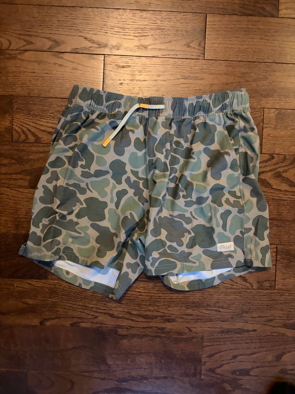 Marshwear men’s Camo Swim Shorts - Green Camo
